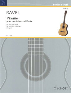 �y�� �A�� �S�������̂��߂̃p���@�[�k Pavane pour une Infante Defunte (Flute & Guitar) /Maurice Ravel �^ (��)�e�[�k����