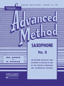 �y�� �A�� �T�b�N�X�\�� ���o���N�㋉ �T�N�\�t�H�����{ ��2�� Rubank Advanced Method Saxophone Vol.2 �^ (��)�e�[�k����