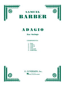 �y�� �A�� ���y�̂��߂̃A�_�[�W�� Op�D11 Adagio for Strings Op. 11 (String Orch) /Samuel Barber �^ (��)�e�[�k����