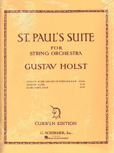 �y�� �A�� �Z���g�|�[���g�� St. Paul�fs Suite (String Orch.) /Gustav Holst �^ (��)�e�[�k����