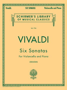 y A `F\ 6̃\i^ Six Sonatas (Cello & Piano) /Antonio Vivaldi ^ ()e[k