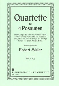 y A g{[ATu g{[ldtȏW 3 Muller: Quartets Book 3 (Trombone) /Mulle ^ ()e[k