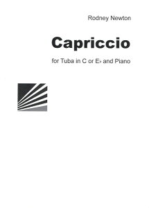 楽譜 輸入 チューバソロ カプリッチョ (テューバ&ピアノ) Capriccio (Tuba & Piano) /Rodney Newton / (株)テーヌ商会