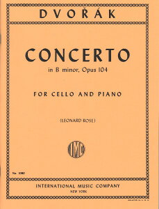y A `F\ `Ft Z OpD 104 iCello  Pianoj Cello Concerto in B minor Opus 104 / ^ ()e[k