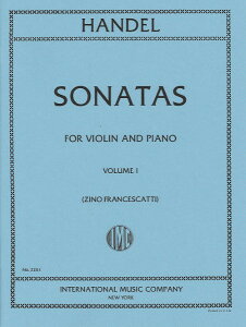 y A oCI\ 6̃@CIE\i^W 1 Six Sonatas Volume I (Violin & Piano) /George ^ ()e[k