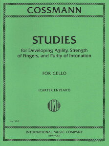 y A `F w̏rqA͋A\͂L΂KȏW Studies for Cello /Bernhard Cossmann ^ ()e[k