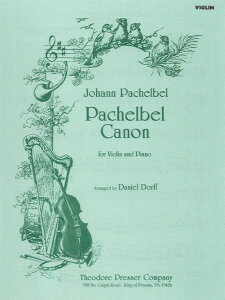 y A oCI\ pbwx̃Jm Pachelbel Canon (Violin & Piano) /Johann Pachelbel ^ ()e[k