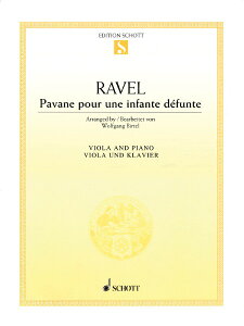 �y�� �A�� �r�I���\�� �S�������̂��߂̃p���@�[�k Pavane pour une Infante Defunte (Viola & Piano) /Maurice �^ (��)�e�[�k����