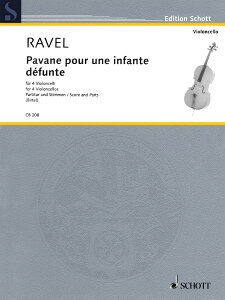 �y�� �A�� �`�F���A���T���u�� �S�������̂��߂̃p���@�[�k Pavane pour une Infante Defunte (Cello Quartet) / �^ (��)�e�[�k����