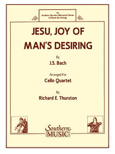 �y�� �A�� �`�F���A���T���u�� ���l�̖]�݂̊�т� Jesu Joy of Man�fs Desiring (Cello Qartet) /J.S. Bach �^ (��)�e�[�k����