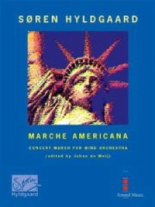 楽譜 輸入 マルシェ・アメリカーナマーチ・アメリカーナ Marche Americana /Soren Hyldgaard / (株)テーヌ商会
