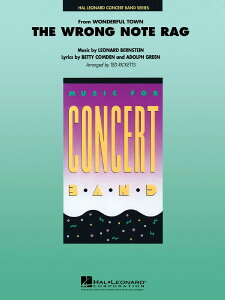 楽譜 輸入 まちがった音のラグ Wrong Note Rag The /Leonard Bernstein / (株)テーヌ商会