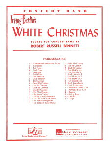 y A zCgENX}X White Christmas (arr. Bennett) /Irving Berlin ^ ()e[k