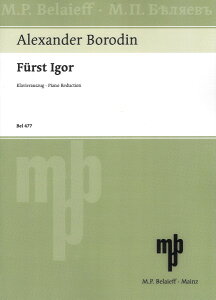 y A ̌uC[Sv iƌ^^Ij Prince Igor (Vocal Score) /Alexander Borodin ^ ()e[k