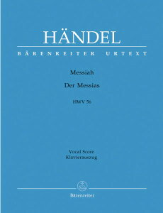 y A IgIuTCA HWV 56v ip^ƌj The Messiah HWV 56 (Vocal Score) (English/German) ^ ()e[k