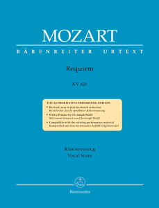 y A NCG KV 626 iej Requiem K. 626 (Vocal Score) /Wolfgang Amadeus Mozart ^ ()e[k