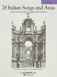 y A 17E18ĨC^A̋ȂƃAAWipj 28 Italian Songs & Arias of the 17th & 18th Centur ^ ()e[k