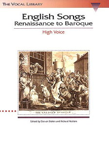 �y�� �A�� �C�M���X�̋ȏW�`���l�T���X����o���b�N�`�i�����p�j English Songs: Renaissance to Baroque (High �^ (��)�e�[�k����