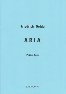 y A sAm\ AA/sAm\ Aria Piano Solo^O_ Gulda Friedrich ^ WEINBERGER CxK[(P)