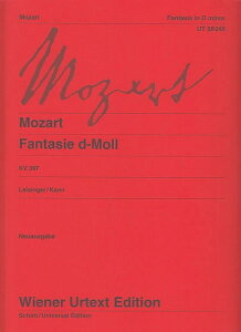 y A sAm\ z jZ KV397 Fantasy D-minor KV397^[c@g Mozart W.A. ^ WIENER URTEXTEB[T(P)