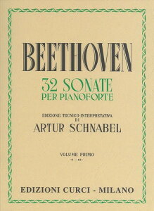 �y�� �A�� �s�A�m�\�� �s�A�m�\�i�^�W ��1�� 32 Sonate Vol.1(1-12) [Schnabel]�^�x�[�g�[���F�� �V���i�[�x�� B �^ CURCI�N���`(P)