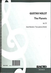 y A 2fI f i32(ȉƎgɂ24ҋ) The Planets Op.32(2P4H)^zXg Holst G. ^ B-NOTE r[m[g(P)