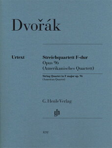 �y�� �A�� ���y�l�d�t ���y�l�d�t�� ��12�� �w���� ��i96 �u�A�����J�v String Quartet in F major op.96�^�h�� �^ HENLE �w�������T��(P)