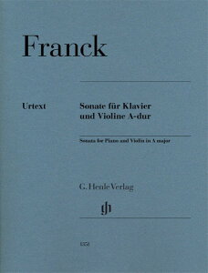 y A @CI @CI\i^ C Sonata fur klavier und Violine A dur^tN Franck C ^ HENLE wT(P)