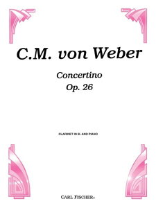 �y�� MSOCL948 �A�� �����t��Op.26�i�E�F�[�o�[�j�i�N�����l�b�g+�s�A�m�j�yConcertino Opus 26�z �^ �~���[�W�b�N�G�C�g