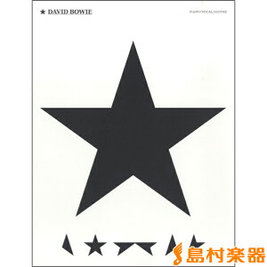 �y�� �A�� DAVID BOWIE�^BLACKSTAR (PIANOVOCALGUITAR) �^ �V���R�[�~���[�W�b�N�G���^�e�C�����g