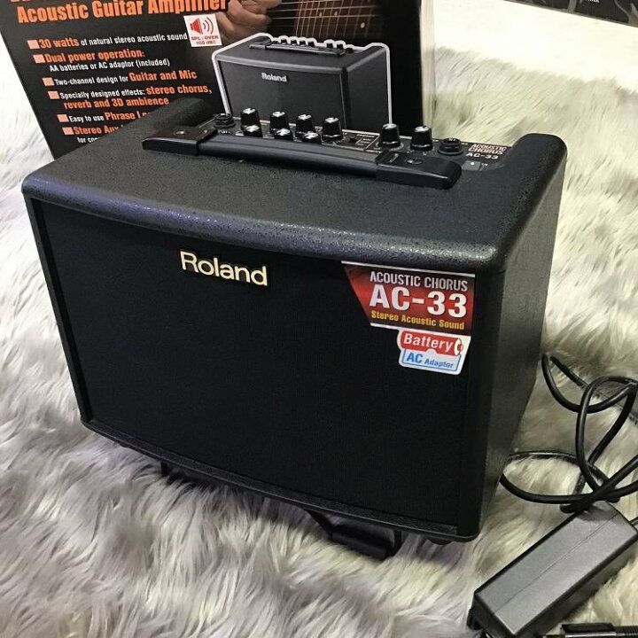 楽天市場】Roland（ローランド）/中古 AC-33 箱 電源アダプター付属 