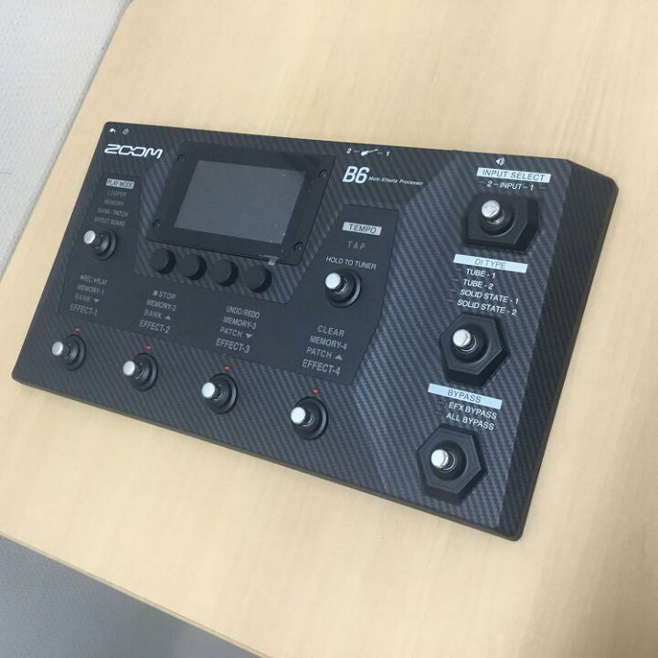 楽天市場】ZOOM（ズーム）/B6 【中古】【USED】ベース用エフェクター  