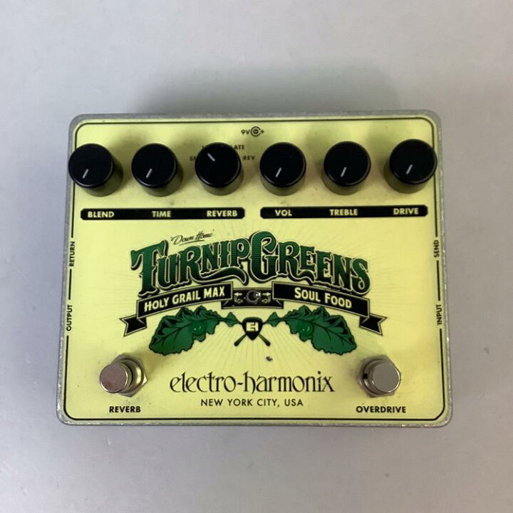 楽天市場】Electro-Harmonix（エレクトロハーモニクス）/TURNIP GREENS  
