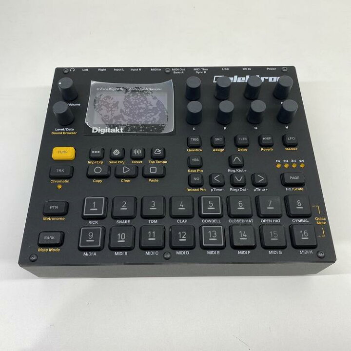 楽天市場】elektron（エレクトロン）/Digitakt ドラムマシン  