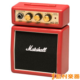 Marshall MS-2R レッド ギターアンプ ミニアンプ マーシャル MS2R