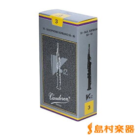 【5日と10日はポイント5倍！】Vandoren V12 【硬さ：3】【銀箱】 サックスリード ソプラノサックス用 バンドレン バンドーレン 【国内正規品】