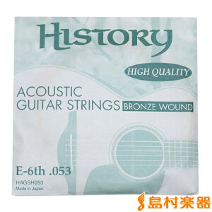 HISTORY HAGSH053 AR[XeBbNM^[ E-6th .053 yo1{z qXg[