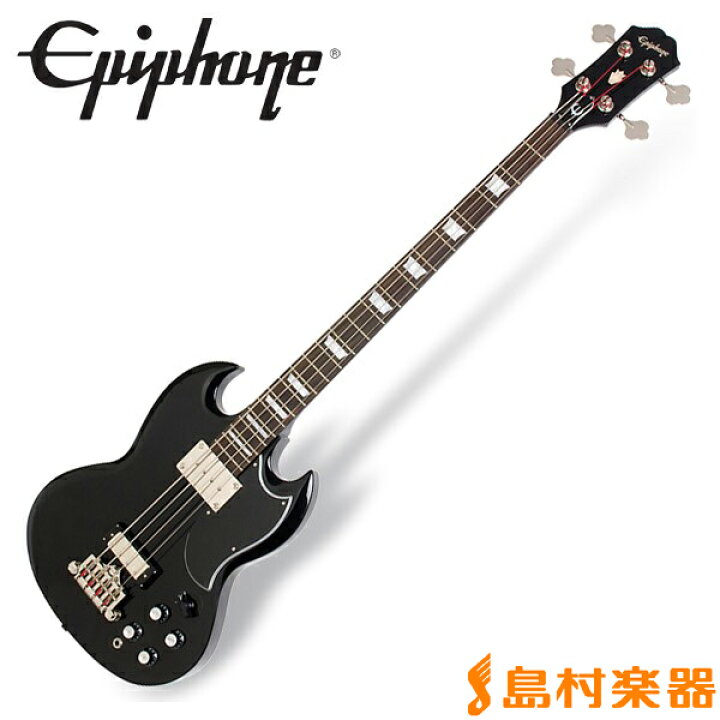 楽天市場】Epiphone EB-3 Bass Ebony エレキベース SGベース 