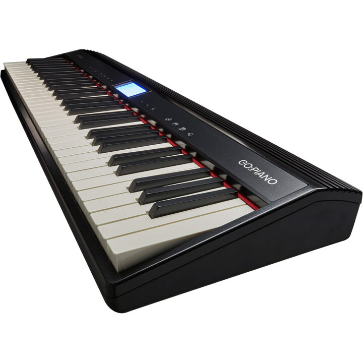 楽天市場】キーボード ピアノ Roland GO：PIANO GO-61P 61鍵盤 