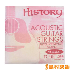 HISTORY HAGSNP033 AR[XeBbNM^[ D-4th .033 yo1{z qXg[