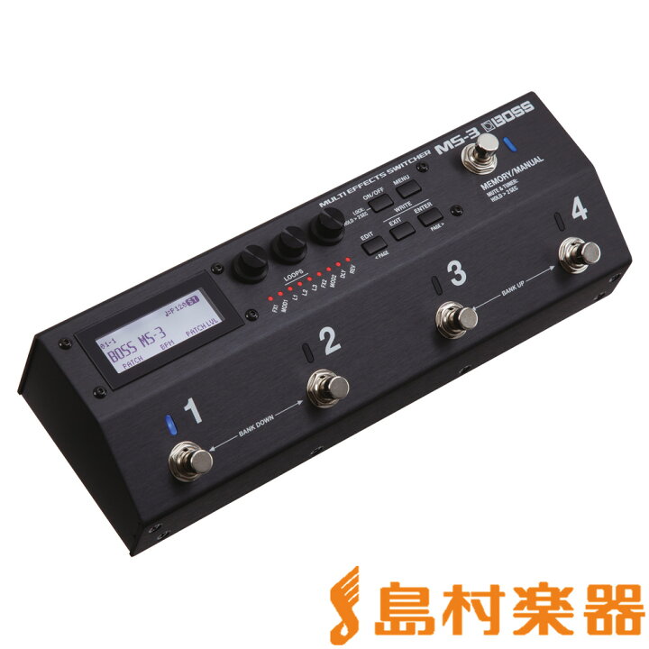 楽天市場】BOSS MS-3 Multi Effects Switcher マルチエフェクター  
