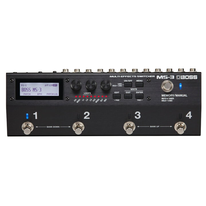 楽天市場】BOSS MS-3 Multi Effects Switcher マルチエフェクター 