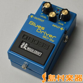 BOSS BD-2W (J) BluesDriver オーバードライブ エフェクター 技 WAZA CRAFT 【銀ネジ】 【日本製】 ボス