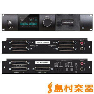 Apogee Symphony I/O MKII SoundGrid Chassis with 24×24(16x16 +8x8 ) I[fBIC^[tFCX A|W[ SYM224X24S2SG