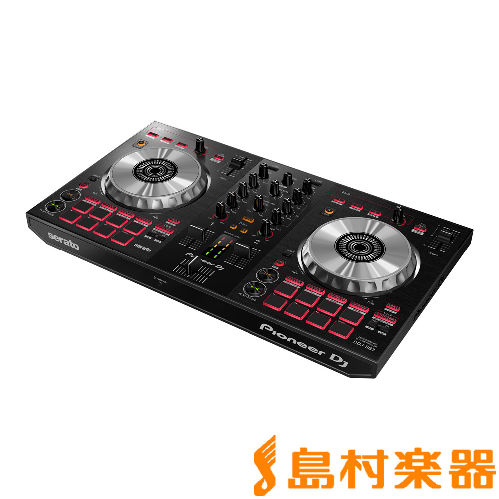 【数量限定特価】 Pioneer DJ DDJ-SB3 DJコントローラー [Serato DJ Lite無償ダウンロード] 【パイオニア】