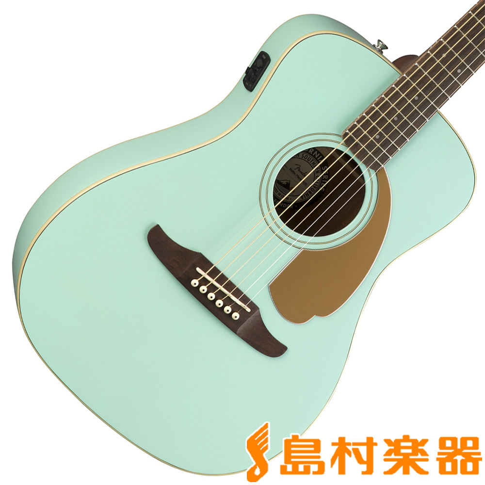 Fender Malibu Player Aqua Splash アコースティックギター エレアコ フェンダー | 島村楽器