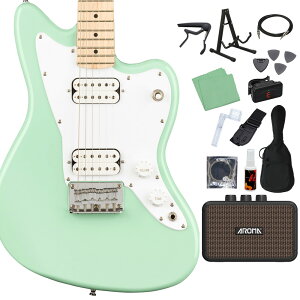 Squier by Fender Mini Jazzmaster HH GLM^[S14_Zbg y[d~jAvtz WY}X^[ ~jTCY XNC[ / XNCA yS҃Zbgz
