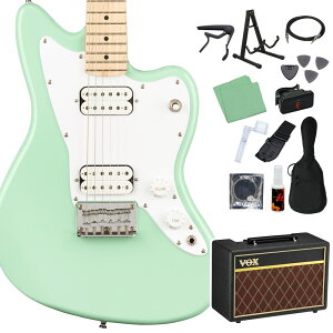 Squier by Fender Mini Jazzmaster HH GLM^[S14_Zbg yVOXAvtz WY}X^[ ~jTCY XNC[ / XNCA yS҃Zbgz