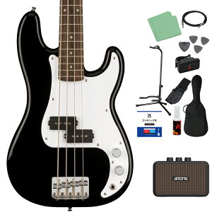 Squier by Fender Mini Precision Bass x[X S12_Zbg y[d~jAvtz vVWx[X ~jTCY XNC[ / XNCA yS҃Zbgz