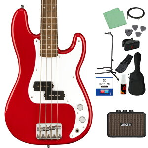 Squier by Fender Mini Precision Bass x[X S12_Zbg y[d~jAvtz vVWx[X ~jTCY XNC[ / XNCA yS҃Zbgz